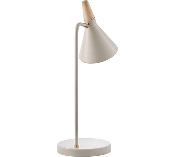 Настольная лампа Bergenson Bjorn Thor, 25х25x57 см, бежевая BB0000418