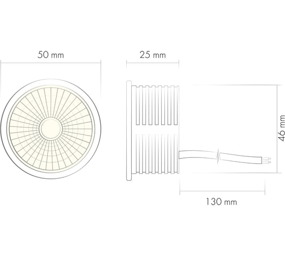 Светодиодный модуль DENKIRS Slim Led DK3000-8W dim