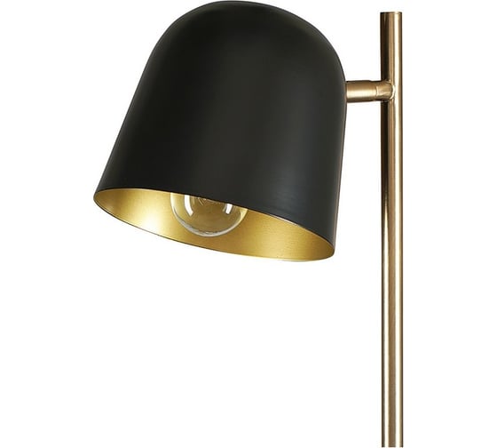 Торшер Bergenson Bjorn Enkel Kopp, 142 см, черный/золотистый BB0000414