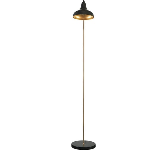 Торшер Bergenson Bjorn Enkel Sand, 165 см, золотистый/черный BB0000438