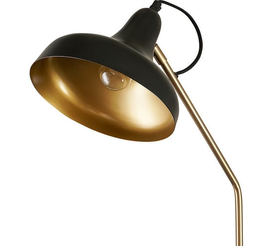 Торшер Bergenson Bjorn Enkel Sand, 165 см, золотистый/черный BB0000438