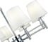 Подвесная люстра ALMA LIGHT хром/белый e14 8x40w, ALP00030CH-MK1-E14.8x40W 3