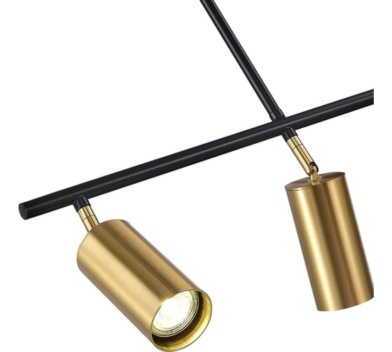 Подвесной светильник ST luce черный/латунь gu10 5x5w 4000k, SL1206.413.05