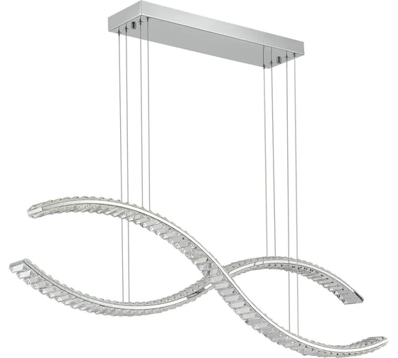 Подвесной светильник ST luce хром/прозрачный led 1x50w 3000k, SL6206.103.50