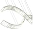 Подвесной светильник ST luce хром/прозрачный led 1x50w 3000k, SL6206.103.50 2