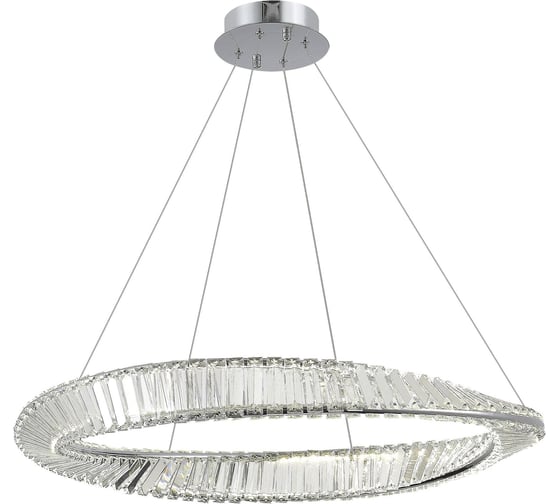 Подвесной светильник ST luce хром/прозрачный led 1x45w 4000k, SL6204.111.01