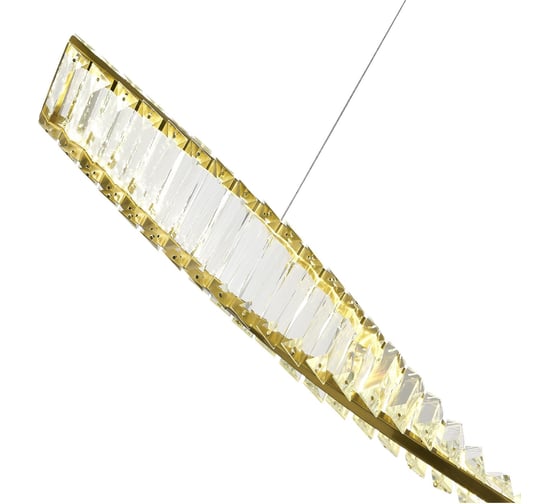 Подвесной светильник ST luce латунь/прозрачный led 1x21w 3000k, SL6205.313.01