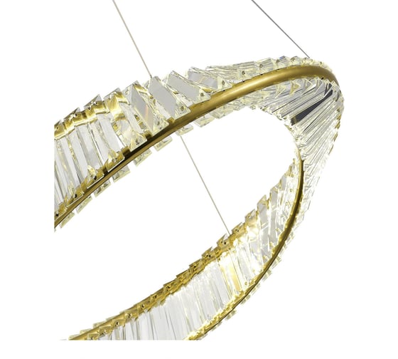 Подвесной светильник ST luce латунь/прозрачный led 1x32w 4000k, SL6204.301.01