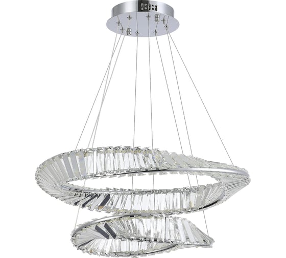 Подвесной светильник ST luce хром/прозрачный led 1x52w 4000k, SL6204.101.02