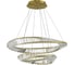 Подвесной светильник ST luce латунь/прозрачный led 1x52w 4000k, SL6204.301.02 1