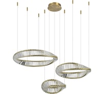 Подвесной светильник ST luce латунь/прозрачный led 1x97w 4000k, SL6204.311.03