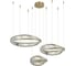 Подвесной светильник ST luce латунь/прозрачный led 1x97w 4000k, SL6204.311.03 1