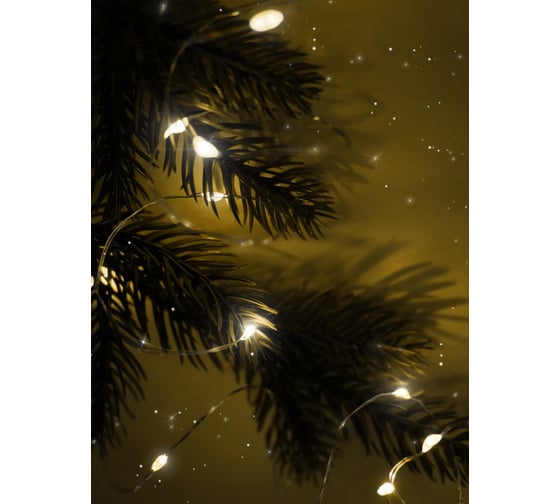 Гирлянда ФАZА DC-G03-120Y, 120 желт microLED, 12.1 м, 8 реж, 3xAA (не в компл.) 5047792