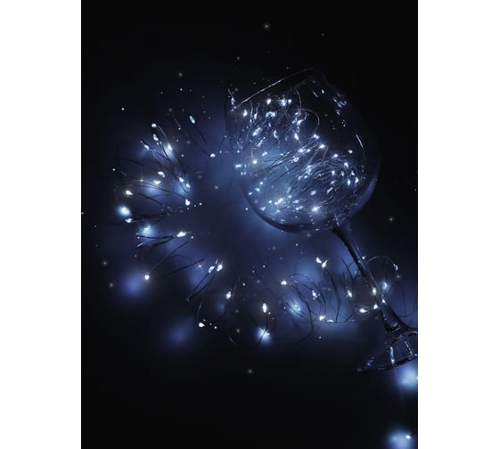 Гирлянда ФАZА DC-G03-50W, 50 бел microLED, 5.1 м, 8 реж, 3xAA (не в компл.) 5047891
