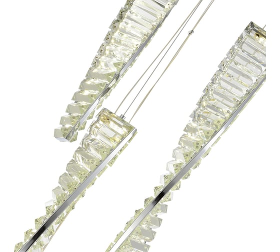 Подвесной светильник ST luce хром/прозрачный led 1x55w 3000k, SL6205.103.05
