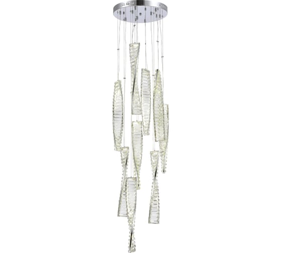 Подвесной светильник ST luce хром/прозрачный led 1x99w 3000k, SL6205.103.09