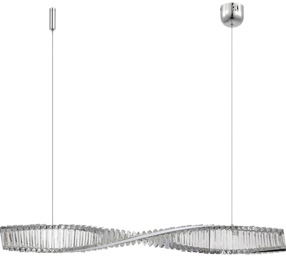 Подвесной светильник ST luce хром/прозрачный led 1x25w 3000k, SL6205.123.01