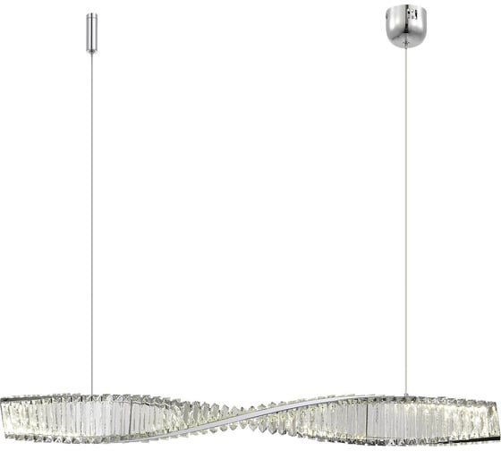 Подвесной светильник ST luce хром/прозрачный led 1x25w 3000k, SL6205.123.01