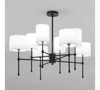 Потолочный светильник Eurosvet с тканевыми абажурами 60162/8 черный a065663