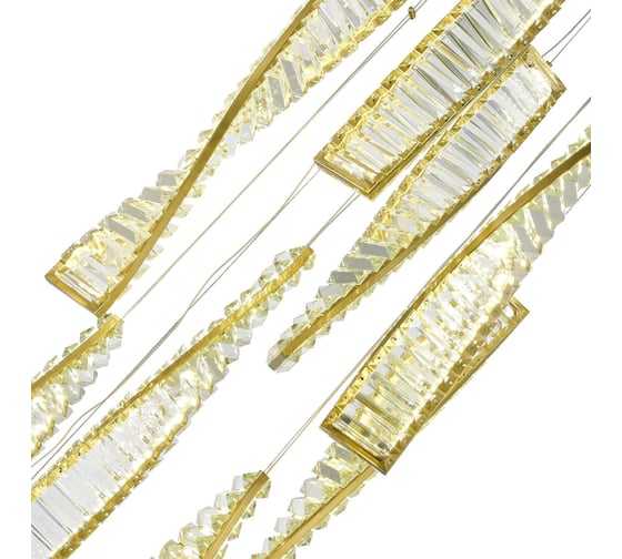 Подвесной светильник ST luce латунь/прозрачный led 1x99w 3000k, SL6205.303.09