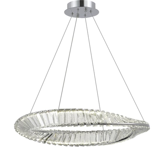 Подвесной светильник ST luce хром/прозрачный led 1x32w 4000k, SL6204.101.01