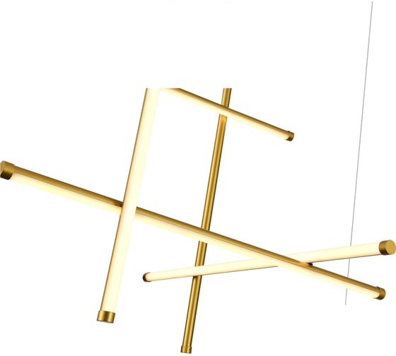 Подвесной светильник ST luce матовое золото led 1x70w 3000k, SL6207.203.70