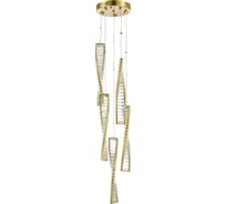 Подвесной светильник ST luce латунь/прозрачный led 1x55w 3000k, SL6205.303.05