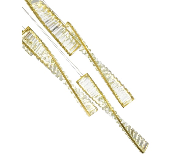 Подвесной светильник ST luce латунь/прозрачный led 1x55w 3000k, SL6205.303.05