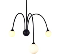 Настенный светильник (бра) ST luce черный/белый g9 3x5w 4000k, SL1187.401.03