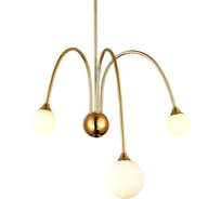 Настенный светильник (бра) ST luce золотистый/белый g9 3x5w 4000k, SL1187.201.03