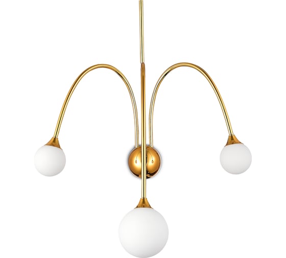 Настенный светильник (бра) ST luce золотистый/белый g9 3x5w 4000k, SL1187.201.03