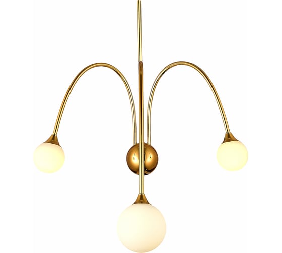 Настенный светильник (бра) ST luce золотистый/белый g9 3x5w 4000k, SL1187.201.03