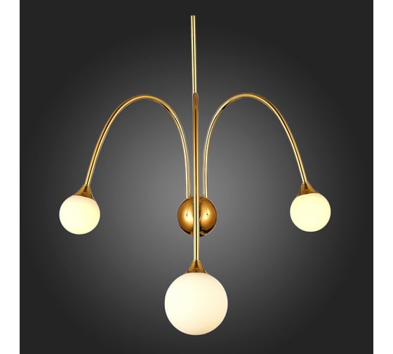 Настенный светильник (бра) ST luce золотистый/белый g9 3x5w 4000k, SL1187.201.03