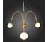 Настенный светильник (бра) ST luce золотистый/белый g9 3x5w 4000k, SL1187.201.03 4