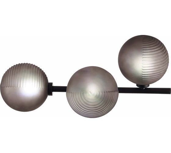Настенный светильник (бра) ST luce черный/дымчатый g9 3x5w, SL1184.401.03