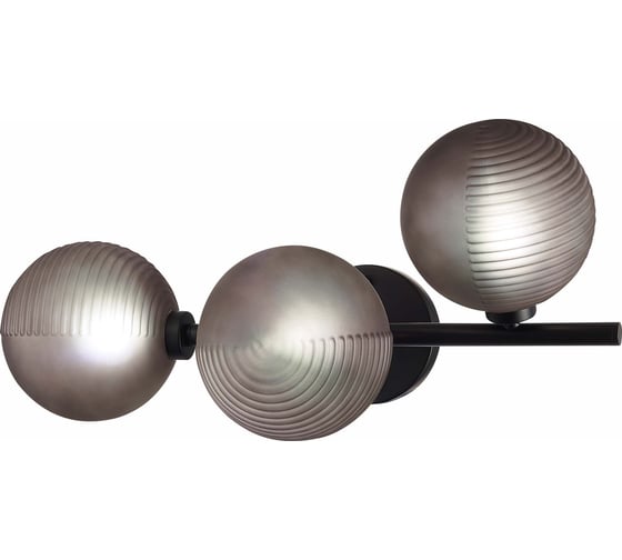 Настенный светильник (бра) ST luce черный/дымчатый g9 3x5w, SL1184.401.03
