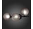 Настенный светильник (бра) ST luce черный/дымчатый g9 3x5w, SL1184.401.03 4