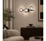 Настенный светильник (бра) ST luce черный/дымчатый g9 3x5w, SL1184.401.03 7