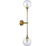 Настенный светильник (бра) ST luce золотистый/прозрачный g9 2x5w 4000k, SL1506.201.02