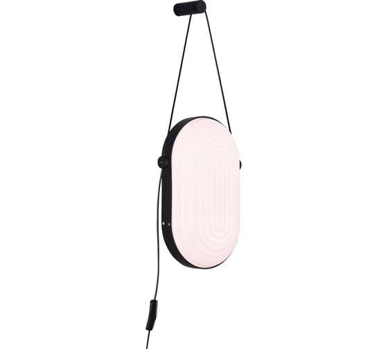 Настенный светильник (бра) ST luce черный/белый led 1x9w 3000k, SL1302.401.01
