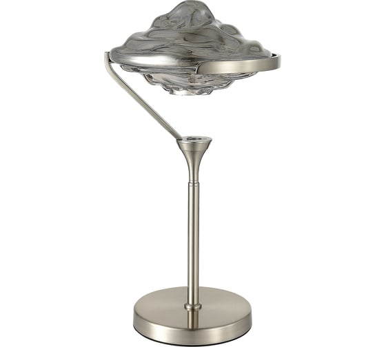 Прикроватная лампа ST luce никель/дымчато-серый led 1x19w 3000k, SL6115.104.01