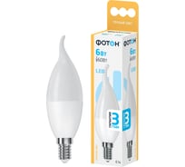 Светодиодная лампа ФОТОН LED BXS35 6W E14 3000K 22806