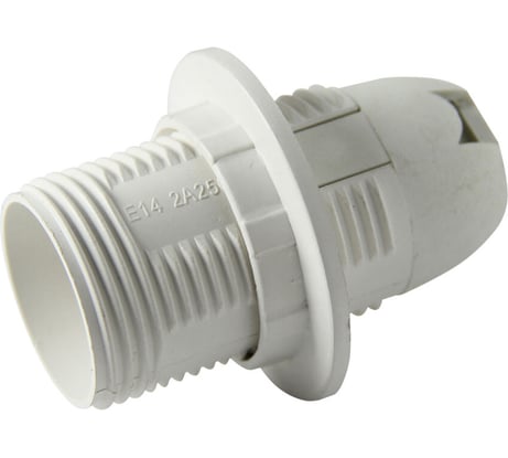 Резьбовой патрон с кольцом Volsten V03-P-WR-E14 E14/220V/2A 12215