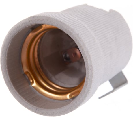 Резьбовой патрон с держателем Volsten V03-CR-SH-E27 E27/220V/4A 12229