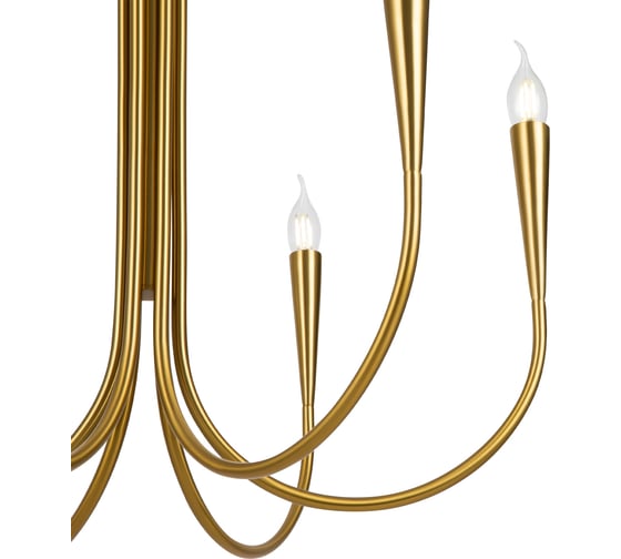 Подвесной светильник Freya branches 6хe14x40w металл латунь FR5253PL-06BS