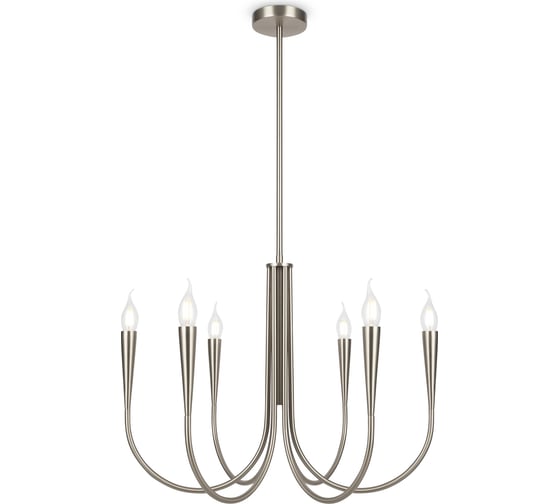 Подвесной светильник Freya branches 6хe14x40w металл никель FR5253PL-06N
