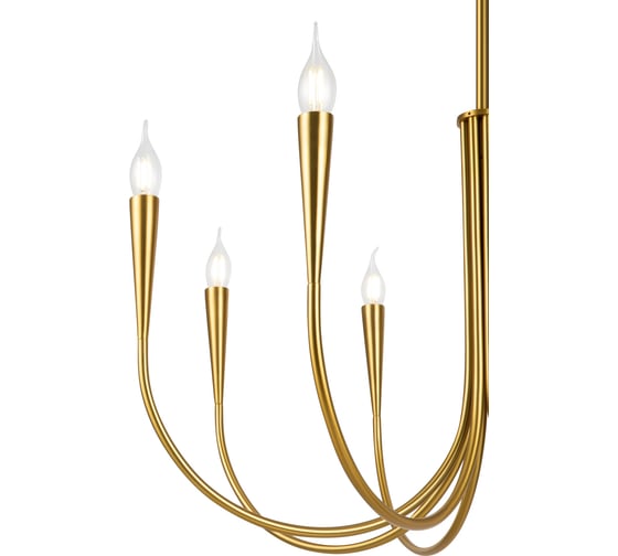 Подвесной светильник Freya branches 8хe14x40w металл латунь FR5253PL-08BS