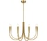 Подвесной светильник Freya branches 8хe14x40w металл латунь FR5253PL-08BS 1