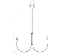 Подвесной светильник Freya branches 8хe14x40w металл никель FR5253PL-08N