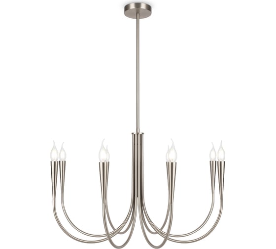 Подвесной светильник Freya branches 8хe14x40w металл никель FR5253PL-08N